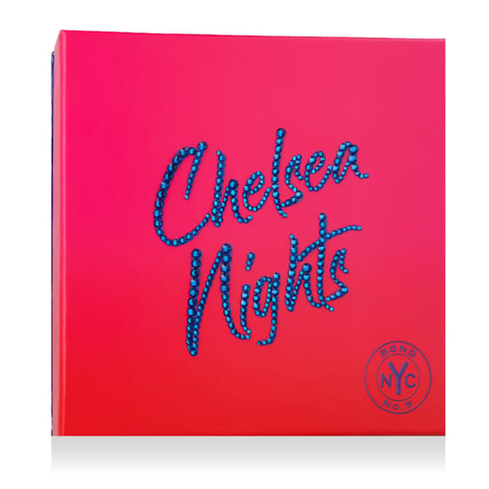 Elegant bottle of Bond No. 9 Chelsea Nights Swarovski Edition