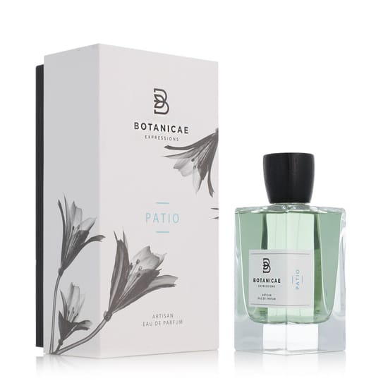 Botanicae Patio EDP pudel elegantse ja kaasaegse disainiga