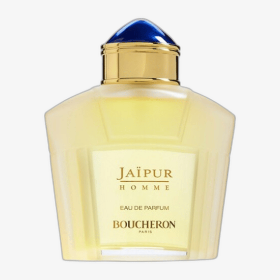 Boucheron Jaipur Homme EDP avatud pudel, vürtsikas lõhn, puidune aroom