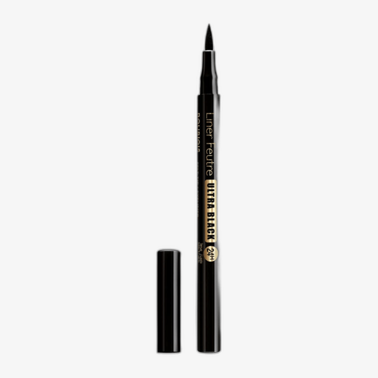 Ultra Black felt-tip eyeliner providing precise, dramatic eye definition