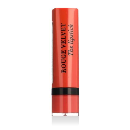 Макро-фотография помады оттенка 49 Maca’Rose Bourjois Paris Rouge Velvet The Lipstick