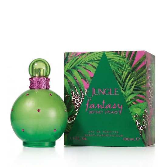 Britney Spears Jungle Fantasy EDT lahti pakendatud pudeli kujutis