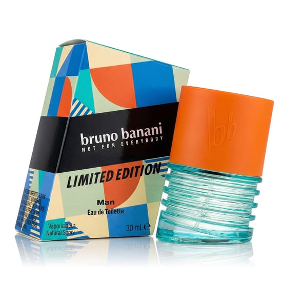 Bruno Banani Summer Man Limited Edition 2023 EDT bottle close-up