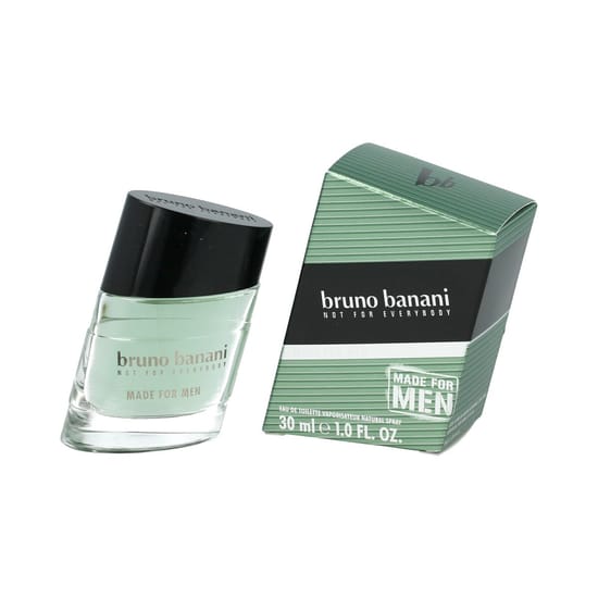 Bottle of Bruno Banani Made for Men EDT with a unique design