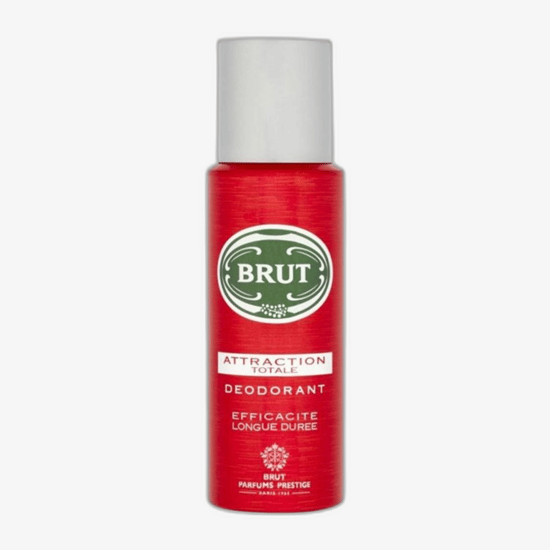 Originaalpakend Brut Attraction Totale deodorant vapo Brut Attraction Totale deodorant vapo pudel lähedalt