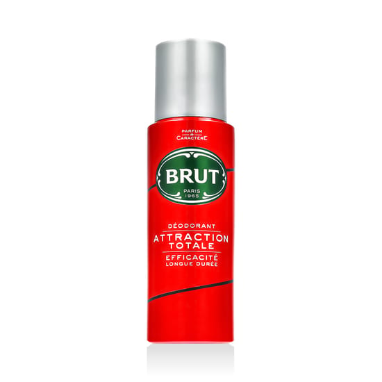 Originaalpakend Brut Attraction Totale deodorant vapo Brut Attraction Totale deodorant vapo pudel lähedalt