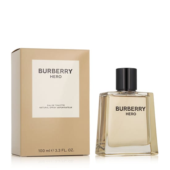 Burberry hero edt - pudel ja pakend