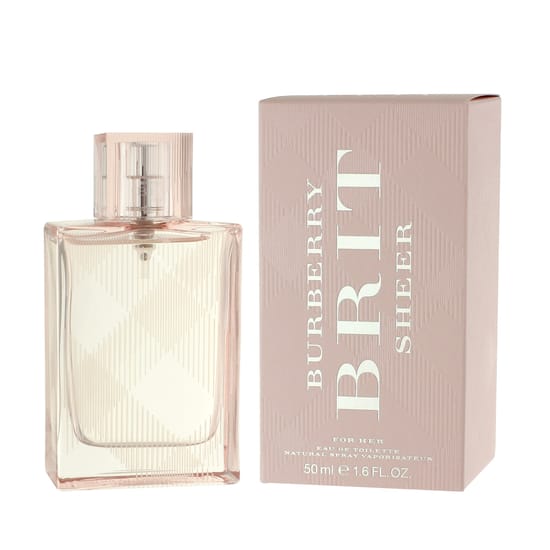 Burberry brit sheer edt - pudel ja pakend