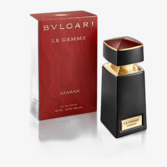 Elegant bottle of Bvlgari Le Gemme Azaran EDP