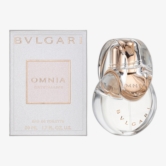 Bottle of Bvlgari Omnia Crystalline perfume 100 ml