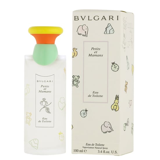 Elegant bottle of bvlgari petits et mamans eau de toilette