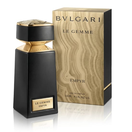 Luxurious bottle of Bvlgari Le Gemme Empyr EDP, unisex fragrance