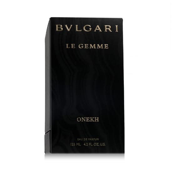 Оригинальная упаковка Bvlgari Le Gemme Onekh EDP Бутылка Bvlgari Le Gemme Onekh EDP крупным планом