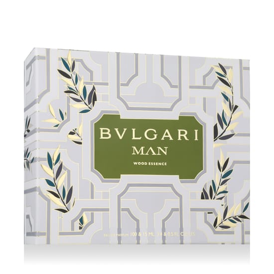 Bvlgari Man Wood Essence EDP pudelite lähivõte