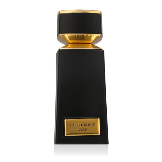 Elegantne ja stiilne pudel Bvlgari Le Gemme Gyan EDP lõhnaga