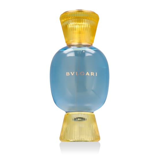 Sophisticated bottle of Bvlgari Allegra Riva Solare EDP