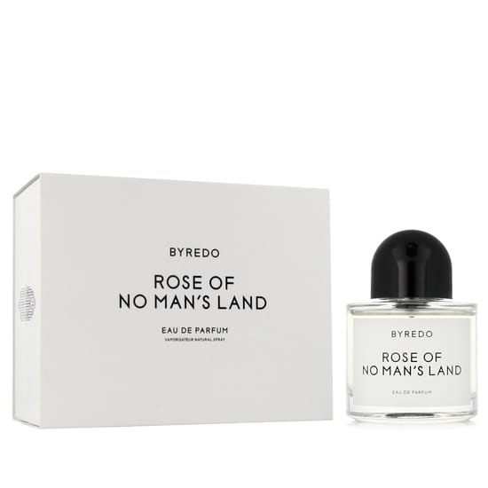 Close-up of Byredo Rose of No Man's Land EDP bottle