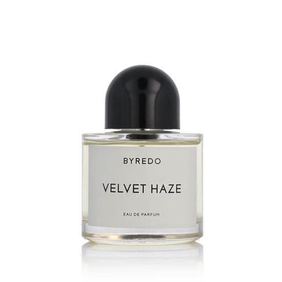 Elegant bottle of Byredo Velvet Haze EDP