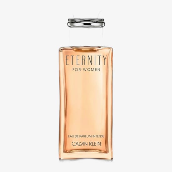 Elegant bottle of Calvin Klein Eternity for Women EDP Intense