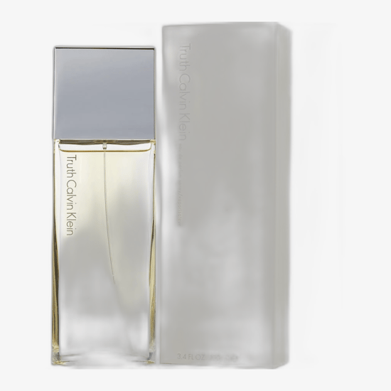 Unpacked bottle of Calvin Klein Truth EDP close-up