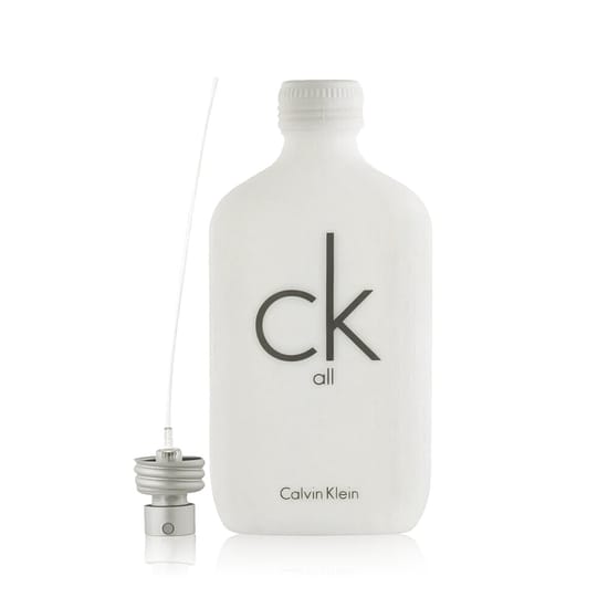 Close-up of Calvin Klein CK All EDT bottle
