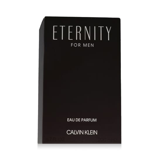 Original packaging of Calvin Klein Eternity for Men EDP Elegant bottle of Calvin Klein Eternity for Men EDP
