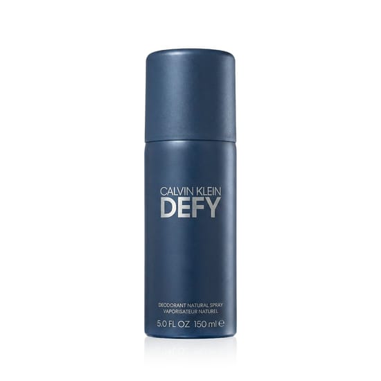Calvin Klein Defy EDP Deodorant VAPO Bottle Close-Up