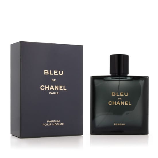 Minimalistlik ja elegantne Chanel Bleu de Chanel EDP pudel, mis peegeldab ajatut isikupära