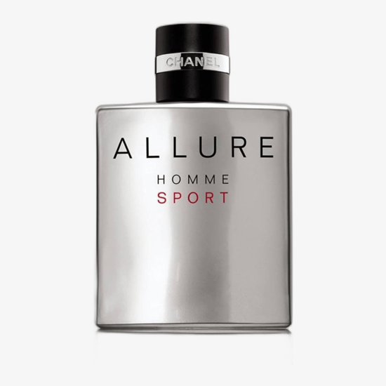Флакон Chanel Allure Homme Sport EDT крупным планом