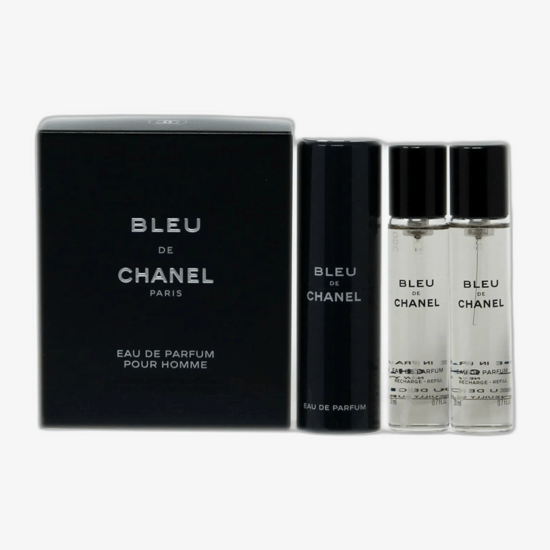 Elegantne pakend Chanel Bleu de Chanel EDP