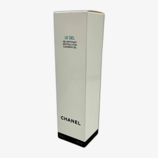 Chanel Le Gel Anti-Pollution Cleansing Gel bottle, minimalistic cleansing gel for unisex skincare, invigorating anti-pollution cleanser