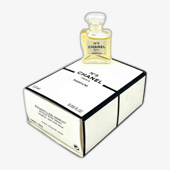 Miniature bottle of Chanel No 5 Parfum