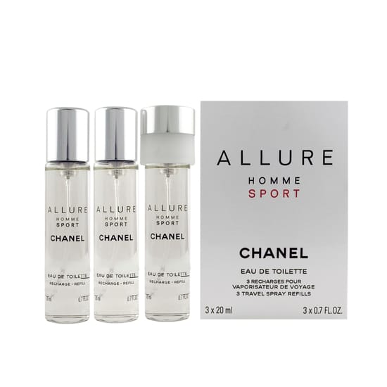 Chanel allure homme sport edt aroom 2 x 20 ml pakendis