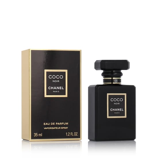 Chanel coco noir eau de parfum bottle close-up