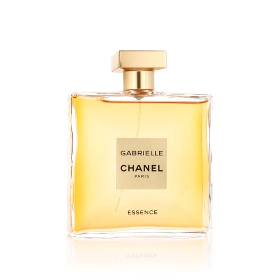 Close-up of Chanel Gabrielle Essence EDP bottle