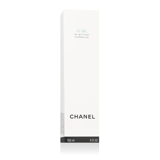 Chanel Le Gel Anti-Pollution Cleansing Gel bottle, minimalistic cleansing gel for unisex skincare, invigorating anti-pollution cleanser