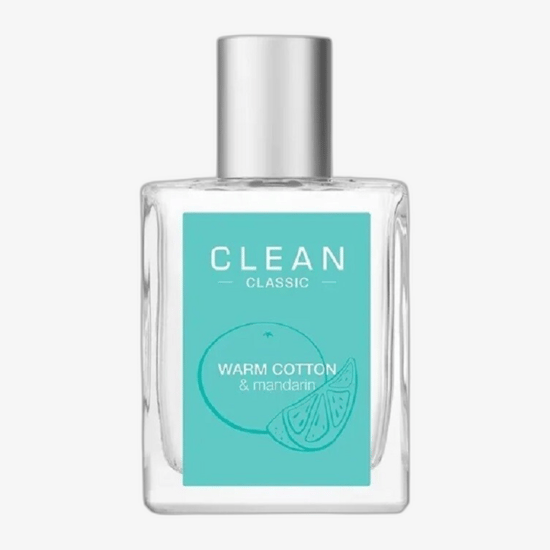 Clean Classic Warm Cotton & Mandarin EDT pudel lähedalt pildi pealdis