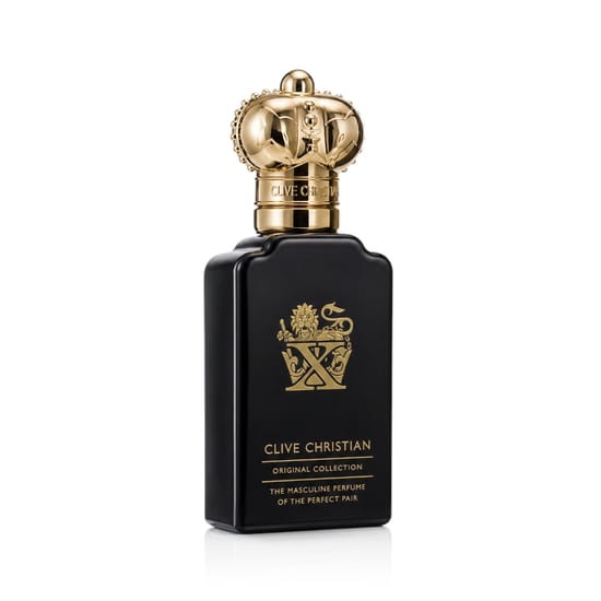 Elegant bottle of Clive Christian X For Men Parfum