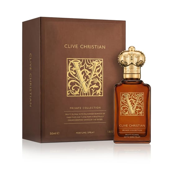 Elegant bottle of Clive Christian V for Men Parfum