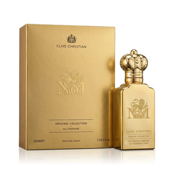 Elegant bottle of Clive Christian No. 1 For Women Parfum
