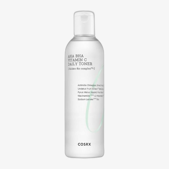 Bottle of COSRX AHA/BHA Vitamin C Daily Toner
