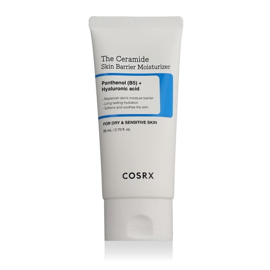 COSRX The Ceramide Skin Barrier Moisturizer in a stylish container