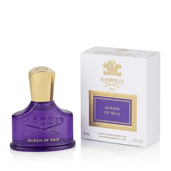 Флакон Creed Queen of Silk EDP, отражающий элегантность и утончённость