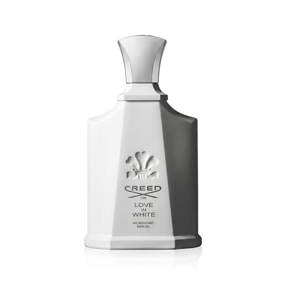 Elegant bottle of Creed Love in White Perfumed Shower Gel