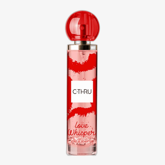 Оригинальная упаковка C-THRU Love Whisper EDT Бутылка парфюма C-THRU Love Whisper EDT вблизи