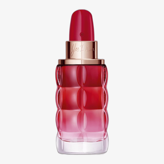 Флакон Cacharel Yes I Am Bloom Up! EDP крупным планом