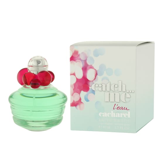Bottle of Cacharel Catch Me...L'Eau EDT up close