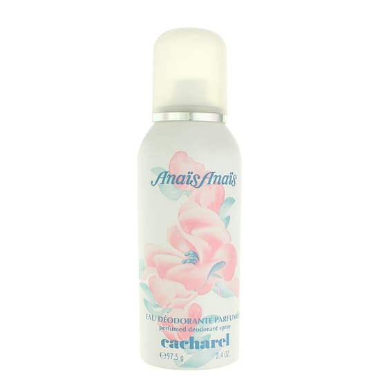 Cacharel Anais Anais VAPO deodorant featuring iconic floral scent