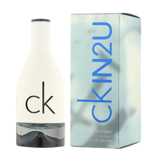 Calvin klein ck in2u for him edt - bottle and packaging