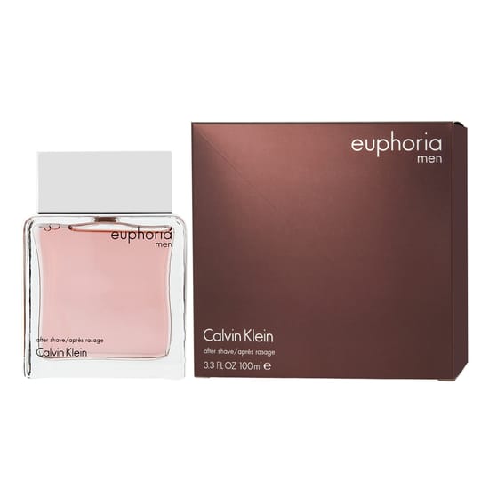 Флакон лосьона для бритья Calvin Klein Euphoria для мужчин – крупный план